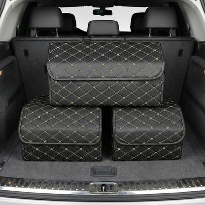 LuxVault™ Elite Trunk Organizer