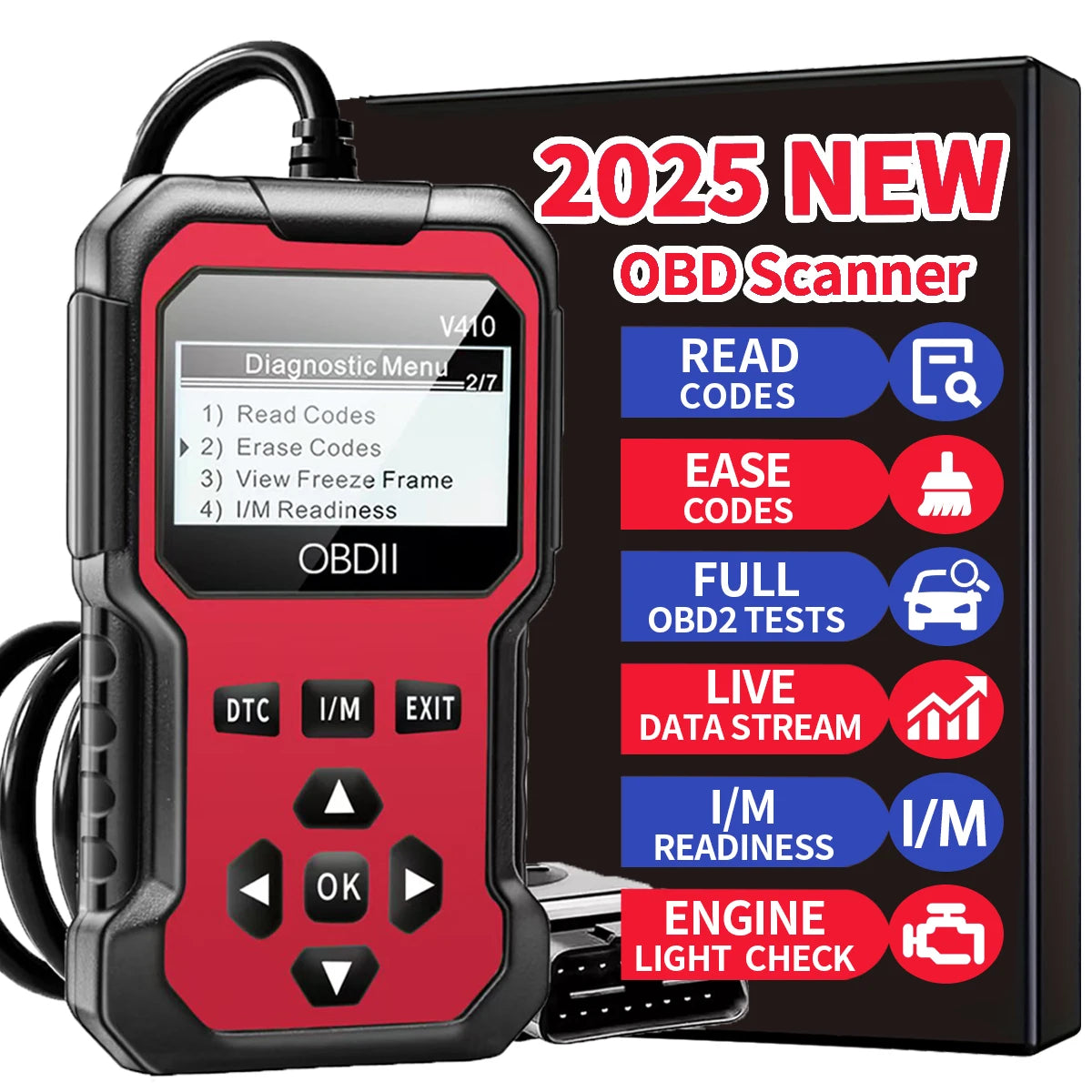 DriveDoctor™ Pro OBD2 Scanner