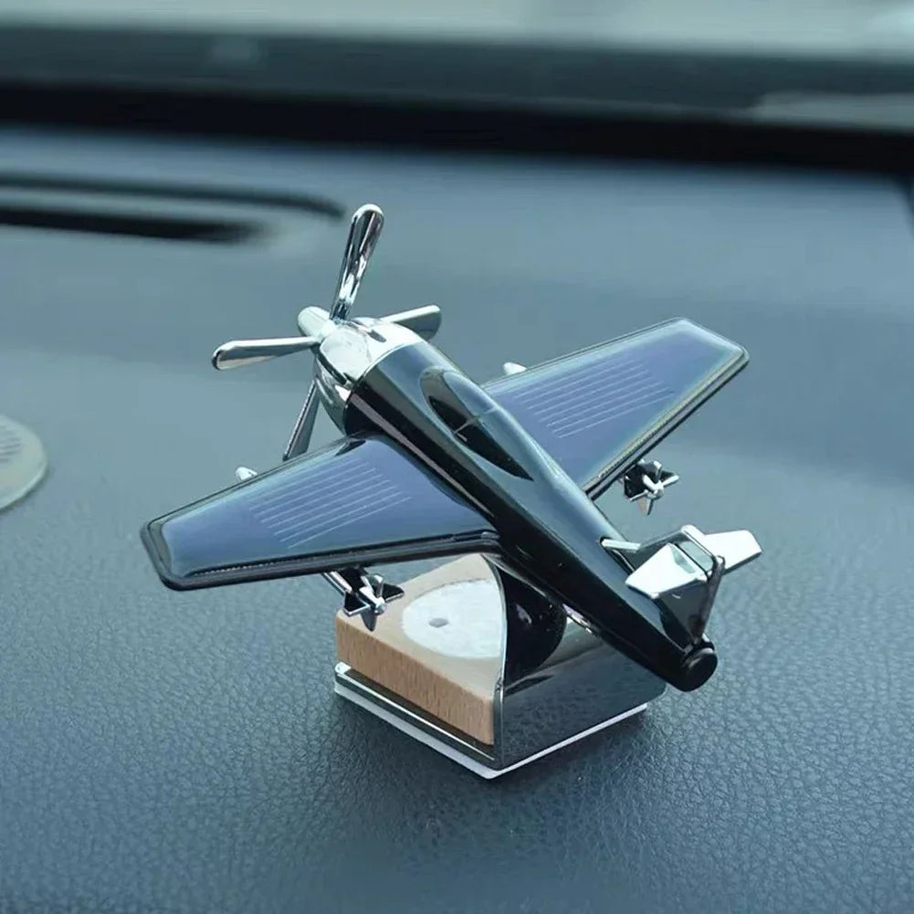 Solar Vintage Propeller Plane Air Freshener