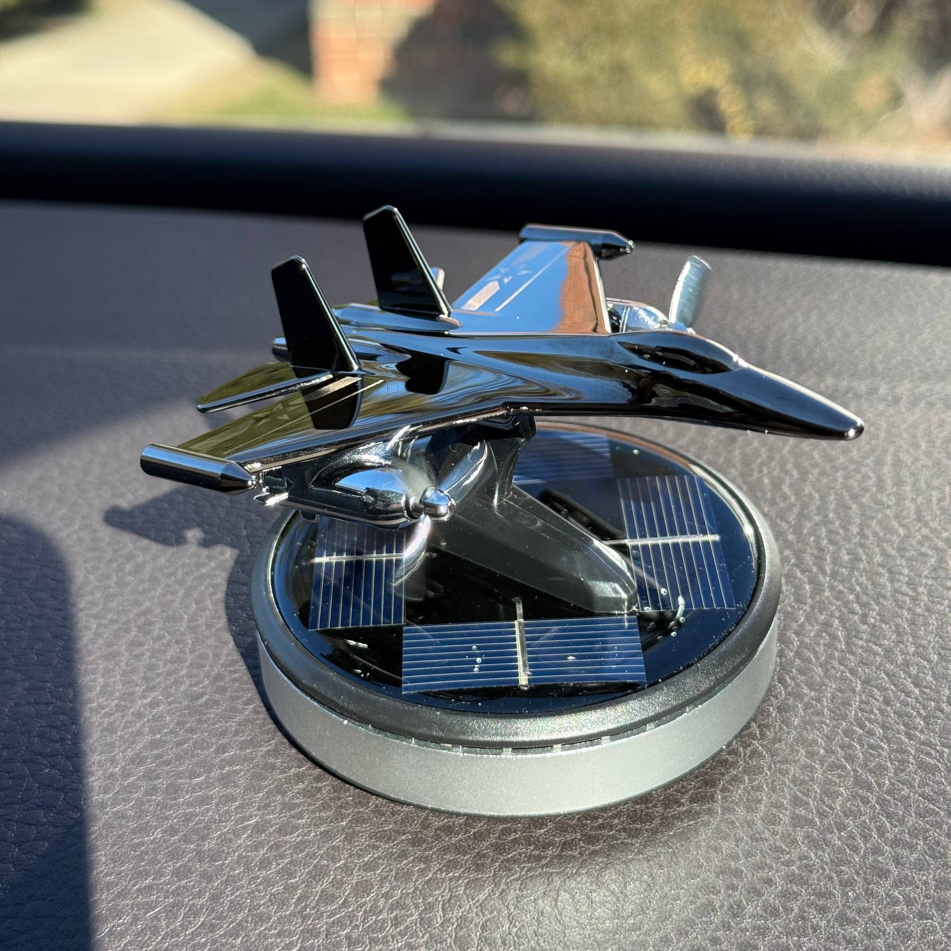 Solar Fighter Jet Car Air Freshener