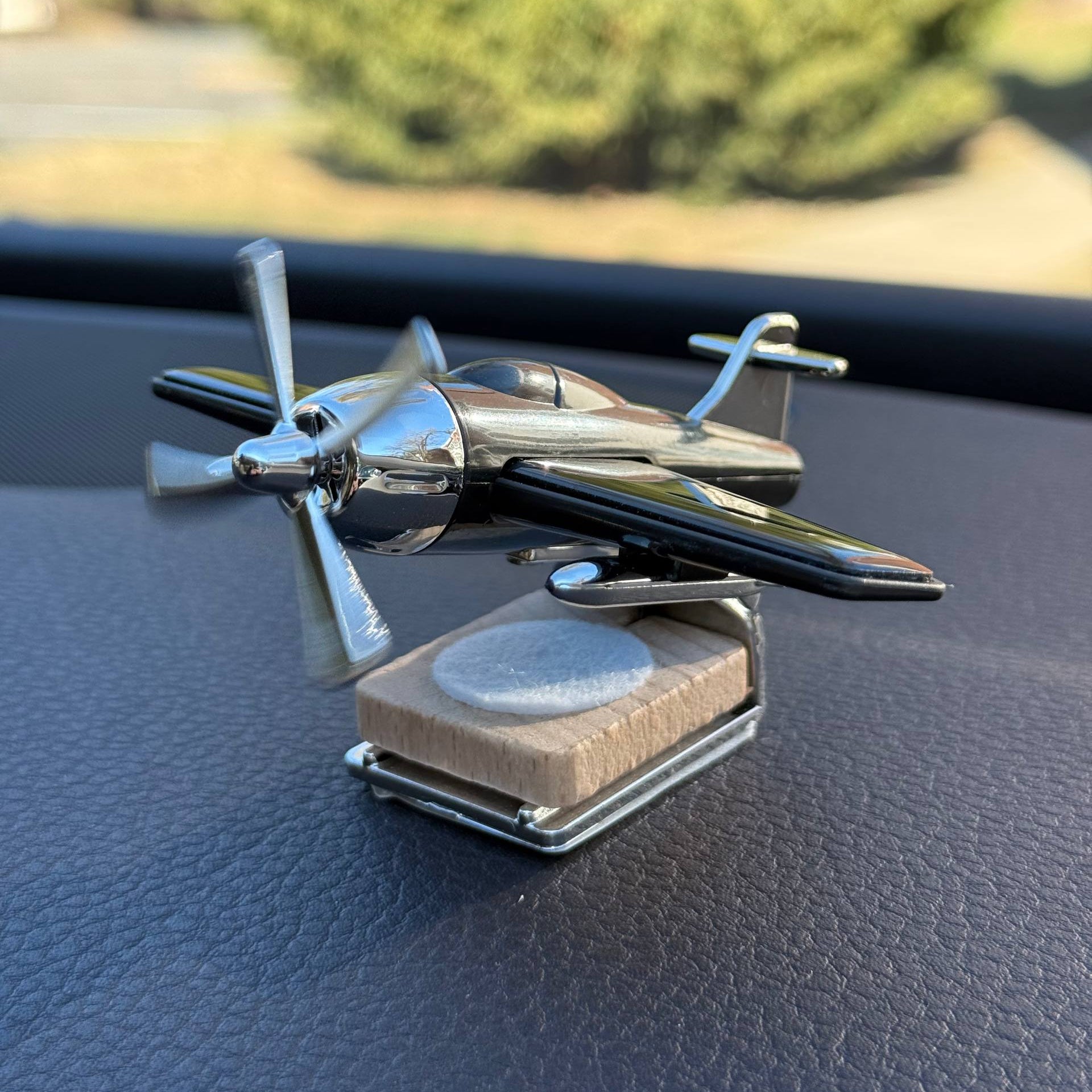 Solar Vintage Propeller Plane Air Freshener