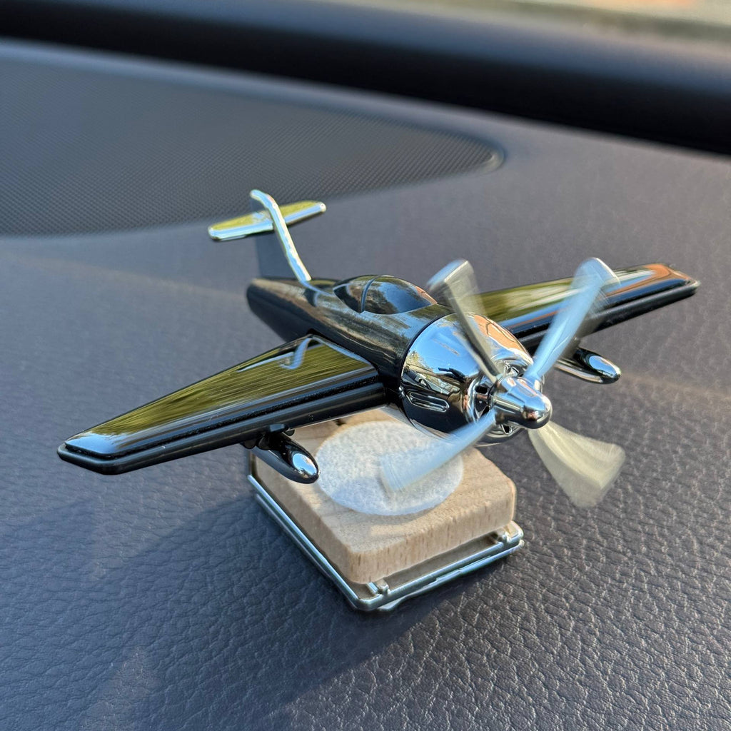 Solar Vintage Propeller Plane Air Freshener