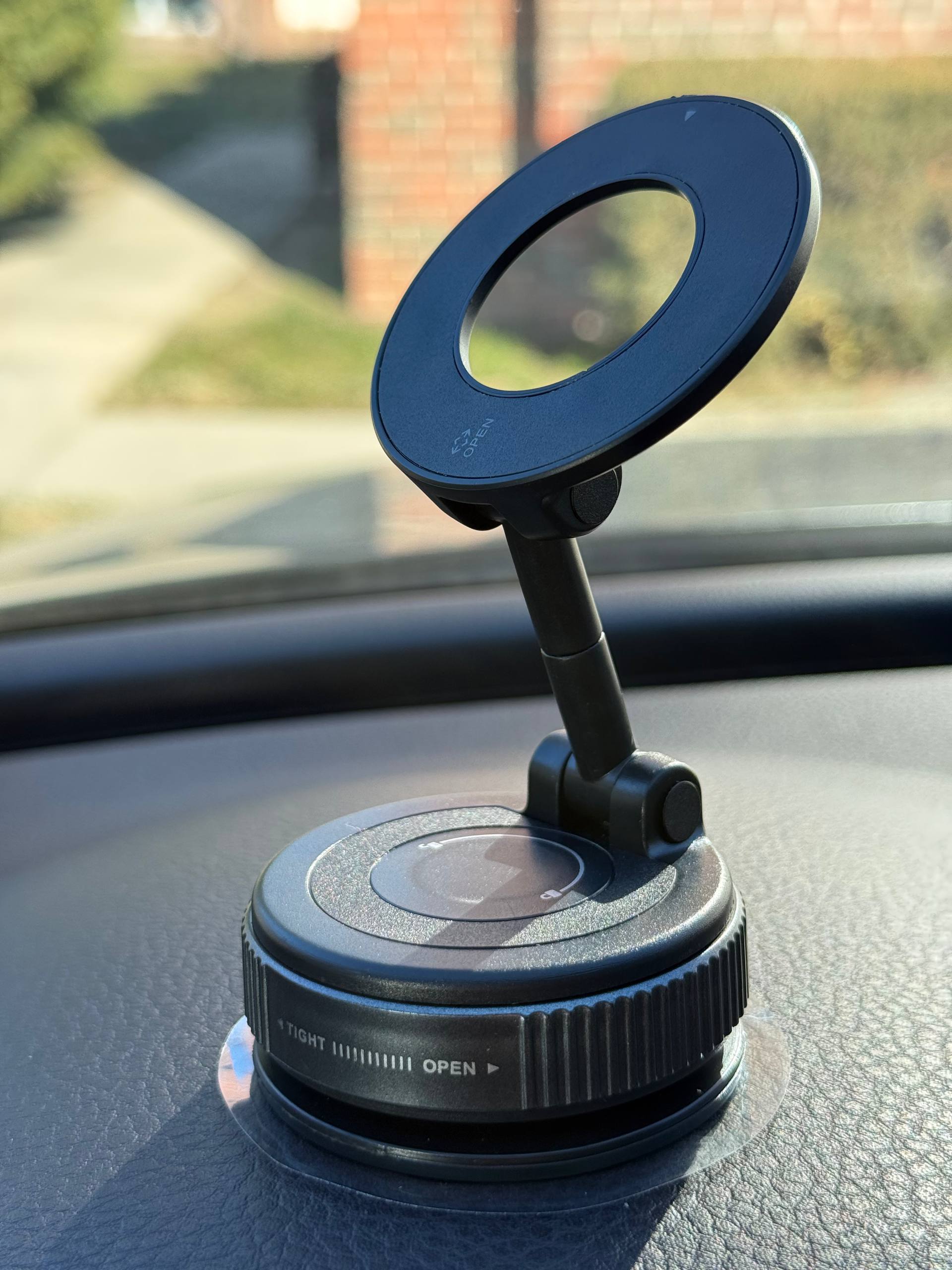 MagSafe Magnetic Phone Holder with Vacuum Suction