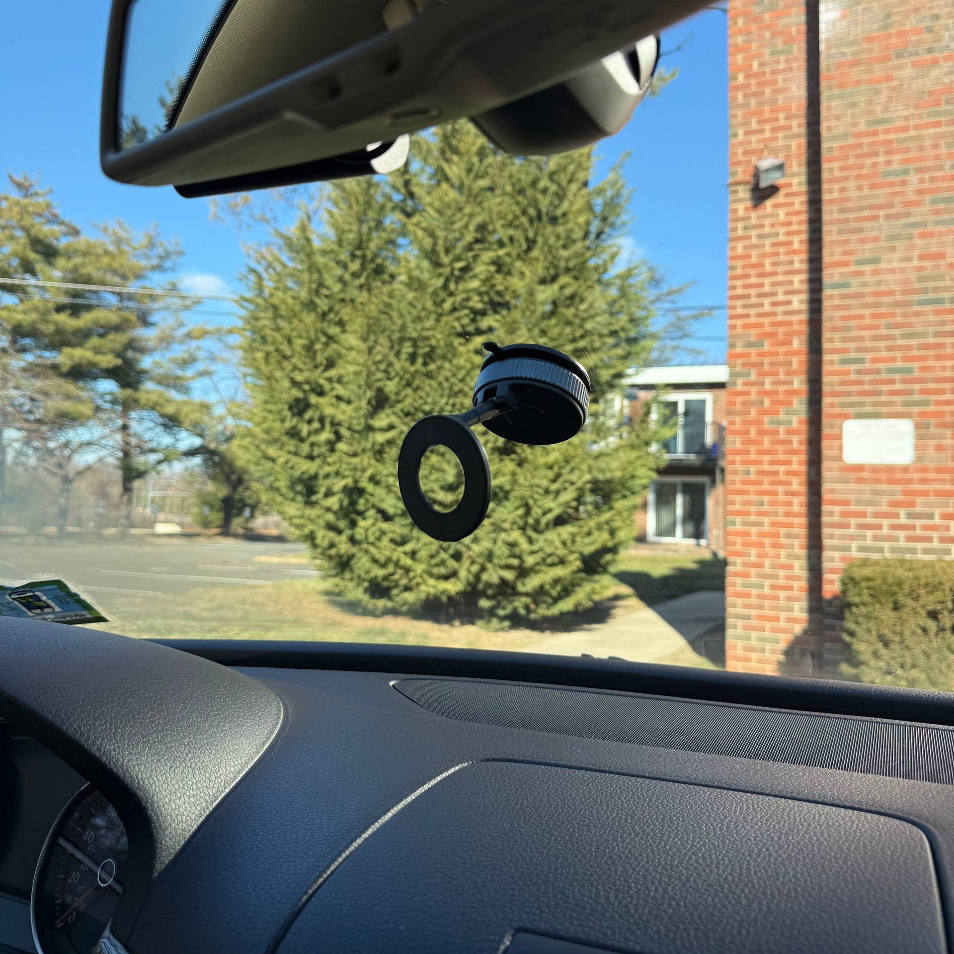 MagSafe Magnetic Phone Holder with Vacuum Suction