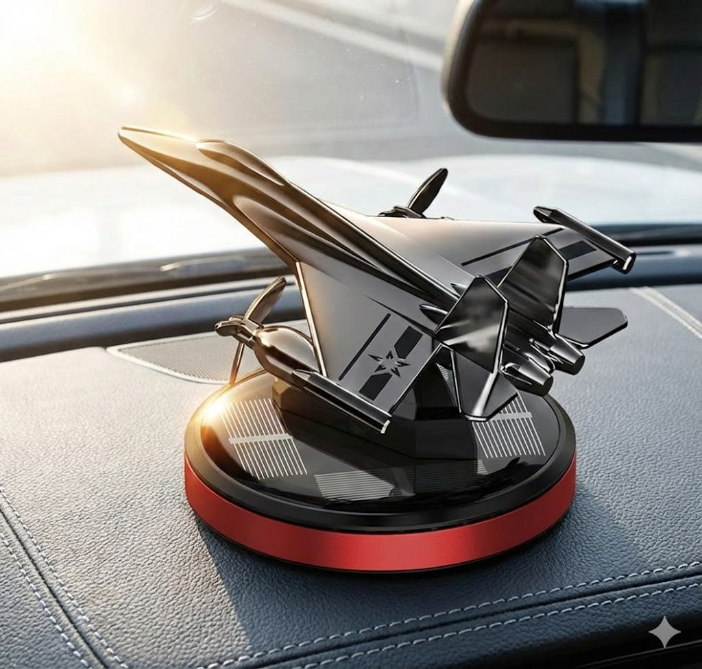 Solar Fighter Jet Car Air Freshener