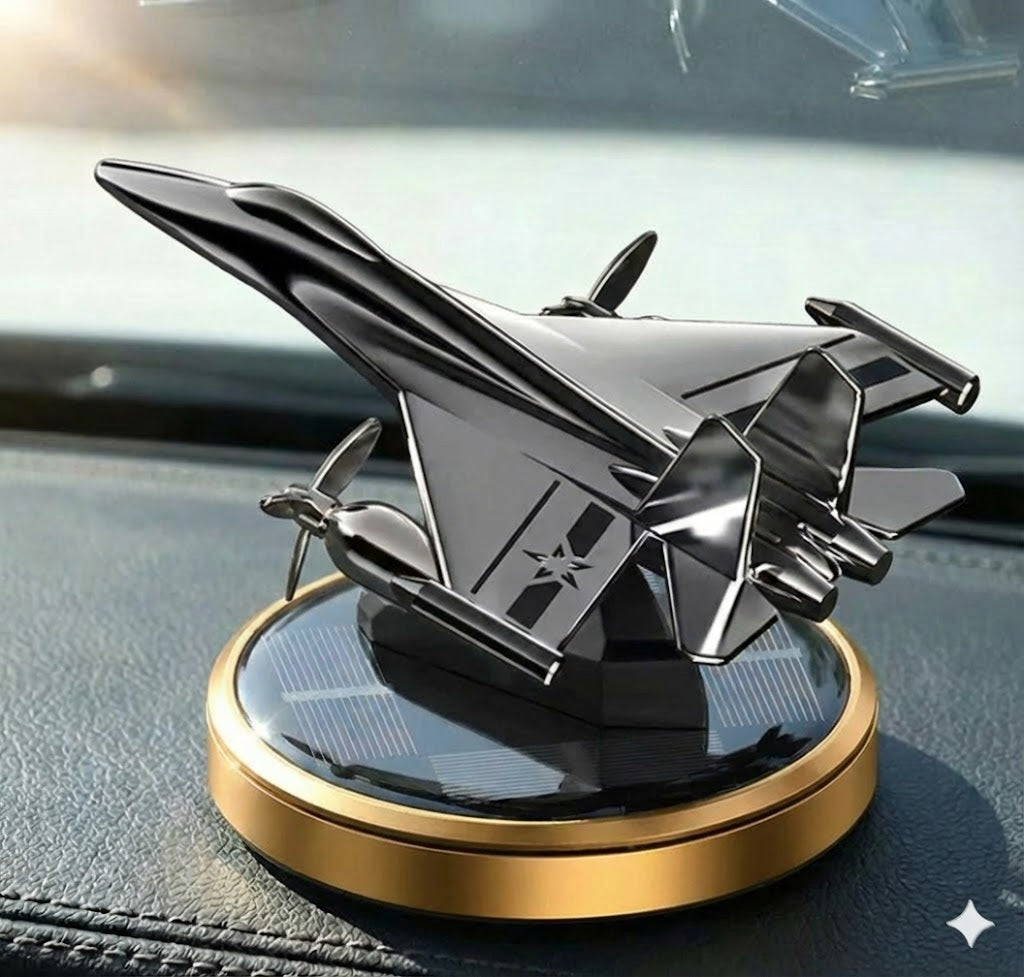 Solar Fighter Jet Car Air Freshener